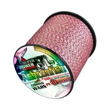 Imagem de Linha de Pesca Trançada Ashconfish - 8 Fios, 6-300LB, 300M - Super Res