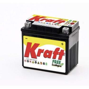 Imagem de Bateria Kraft  Moto 5ah Selada AGM Honda Titan/Fan/Biz/Bros Yamaha Ybr