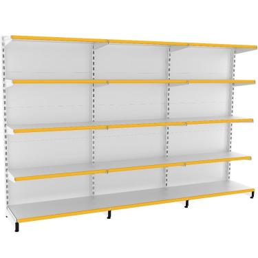 Imagem de Gôndola Parede Prateleira Lateral 1 Inicial + 2 Continuação