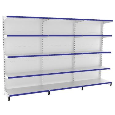 Imagem de Gôndola Parede Prateleira Lateral 1 Inicial + 2 Continuação