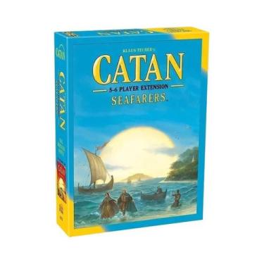 Imagem de Jogo De Tabuleiro Catan Base Para Adultos E Família, Com Expansão Seaf