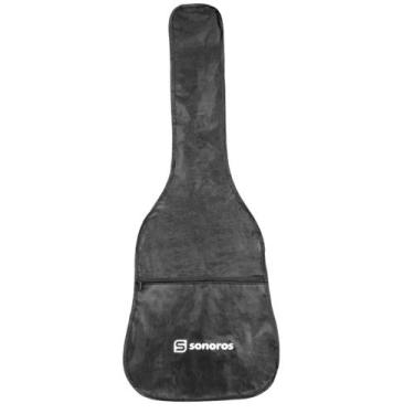 Imagem de Capa Bag De Violão Folk Clássico Nylon Resistente Com Bolso BS-39 Stan