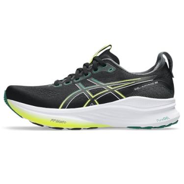 Imagem de ASICS Tênis masculino, Jaspe preto e verde, 41