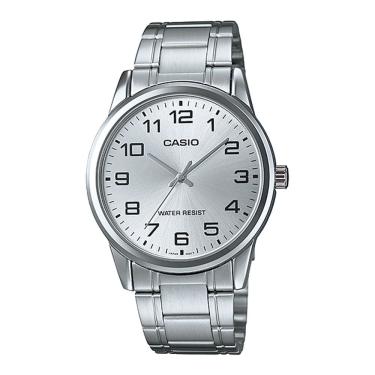 Imagem de Relógio Masculino Casio Mtp-V001D 7Bu Prata Analógico