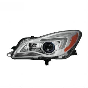 Imagem de Lâmpada de neblina esquerda direita LED luz diurna frontal LED conjunto de farol lâmpada de canto ampla compatível com Regal 2014-2017 13426667 (direita)