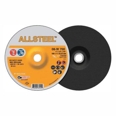 Imagem de DISCO DESBASTE ALLSTEEL 7"X1/4" 08W700 WALTER