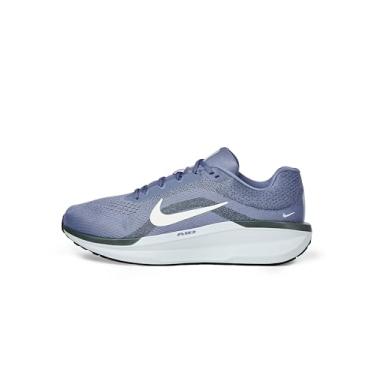 Imagem de Nike Tênis de corrida masculino Winflo 11 Road, World Indigo/Azul Armory, luz de vela, 12.5 X-Wide
