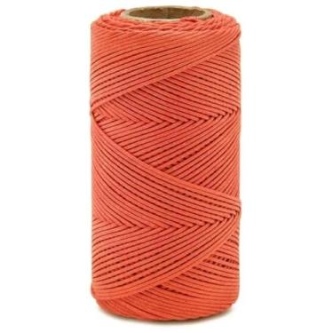 Imagem de Cordão Encerado Danitex 1mm Class 05 (4730 – laranja, 1mm)