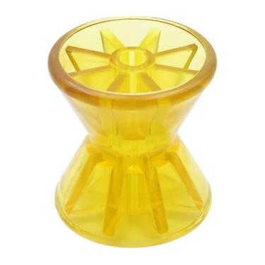 Imagem de RNXRZANK Rolo de Proa para Transporte de Barcos, Rolo de Proa, Rola de Quilha, Acessório de PVC Resistente Ao Desgaste, Adequado para Cargas Pesadas E, 9.1 Cm X 9.1 Cm X