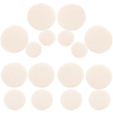 Imagem de SEWACC 17 almofadas de clarinete, adesivos de feltro para instrumentos de sopro de madeira, 0,66 x 0,66 x 0,11 polegadas, para substituição de clarinete