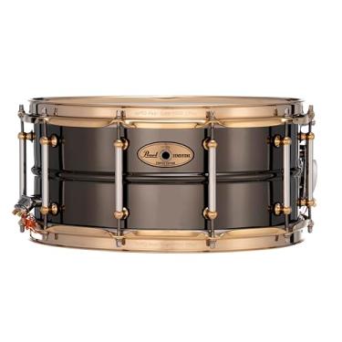 Imagem de Pearl Sensitone Tarola de latão niquelado preto edição limitada - 16,5 cm x 35,5 cm, preto