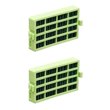 Imagem de 3X Kit 2 Filtro Antiodor Compatível Para Brastemp Consul Crm