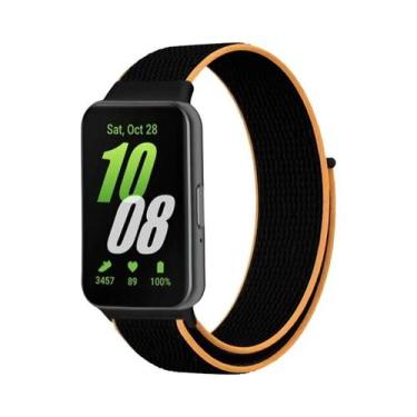 Imagem de Pulseira De Nylon Ajustável Para Samsung Galaxy Fit 3, Acessórios De S