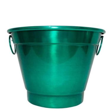 Imagem de Balde De Gelo E Cerveja Térmico Em Alumínio 6,5L Bbq - - Retrofenna De