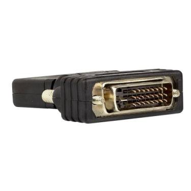 Imagem de Adaptador DVI-D Macho para HDMI Fêmea Rotativo - CIRILO CABOS