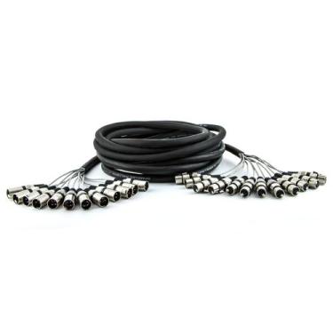 Imagem de Multicabos com Conectores XLR 12 Vias - Cirilo Cabos, 15 MT