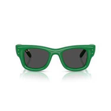 Imagem de Óculos de Sol Ray-Ban Wayfarer Puffer 0RB4940 683487 Tam 47 / Verde - Lentes Preto