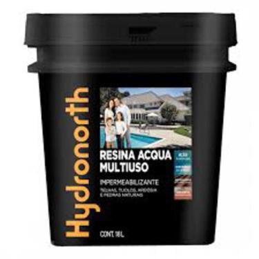 Imagem de Resina acqua fosco incolor 3,6 lts hydronorth