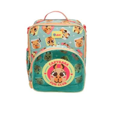 Imagem de Lancheira Térmica com Bolso Frontal Capy Bora Puket Capivara