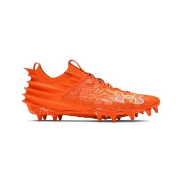 Imagem de Under Armour Tênis de futebol masculino Blur Smoke Suede 2.0 Mc, (800) Team Orange/Nova Orange/Team Orange, 46