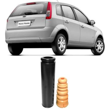 Imagem de Kit Batente Coifa Amortecedor Fiesta 2003 A 2014 Traseiro