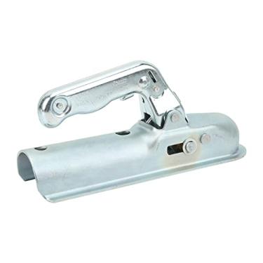 Imagem de Coupa de Reboque Reta, Capacidade de Carga de 2nin Com Hitch de 800 Kg para Tubo Redondo de 2 Polegadas, Liberação de Mola Projetada, Trava de Língua Fascinada, Earark24