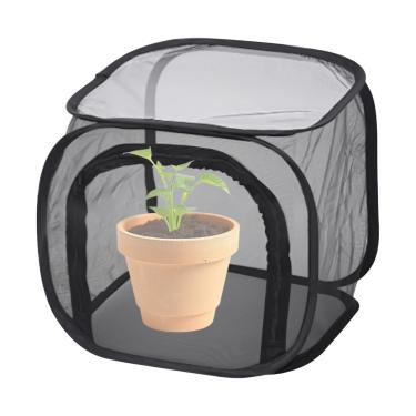 Imagem de Capa de malha para plantas - Cobertura de planta de malha pop-out, barraca de cultivo dobrável de proteção de jardim para flores, morango, frutas, legumes, pomares, varanda, peitoril da janela