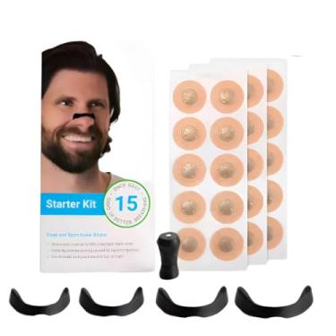 Imagem de Dilatador Nasal Magnetico Reduza O Ronco Seguro Para A Pele 15 Pares