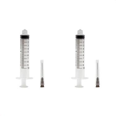 Imagem de Kit 200 Seringas 10ml Desc agulha 25x0,7mm Luer Lock - Medix