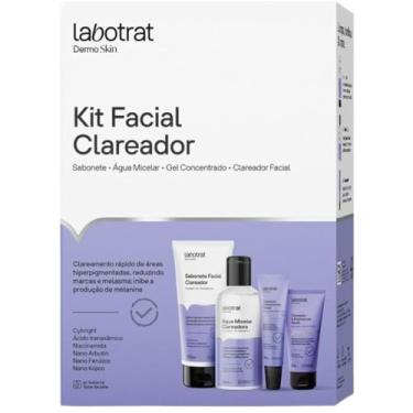 Imagem de Kit Clareador Facial Dermo Skin c/ 4 Itens