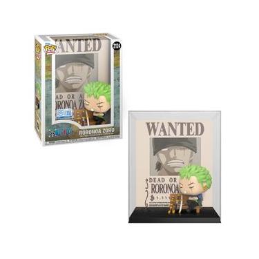 Imagem de Boneco Funko Pop! Poster Exclusivo One Piece - Zoro