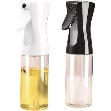 Imagem de Borrifador Spray Culinário de Vidro, para Azeite, Vinagre e Óleo, 210ml - Preto ou Branco, envio SORTIDO