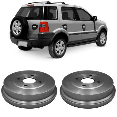 Imagem de Par Tambor Freio Courier Ecosport Fiesta 94/16 Tras S/cubo