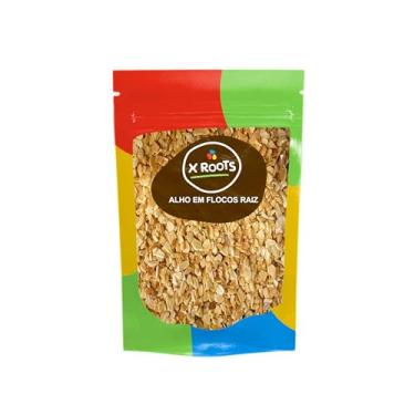 Imagem de Alho em Flocos Raiz 1kg Embalagem Abre e Fecha - X Roots