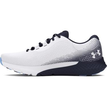 Imagem de Under Armour Charged Rogue 4 Tênis de corrida masculino, (104) Branco/Azul Marinho Meia-Noite/Azul Horizonte, 42