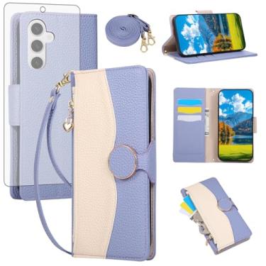 Imagem de Asuwish Capa de telefone para Samsung Galaxy S25 FE PJLZWLLK EUA Roxo