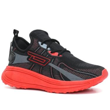 Imagem de Tenis Masculino Esportivo Academia Corrida CrossFit Leve Confortavel (Preto, BR, Adulto, Numérico, 39)