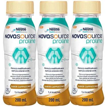 Imagem de Kit 3x Novasource Proline Cappuccino (200ml) - Nestle