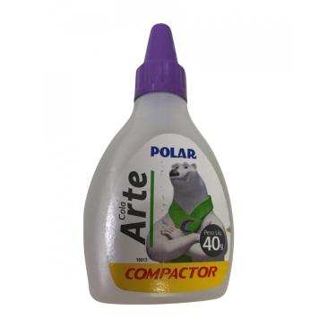 Imagem de Cola Polar Para Arte Incolor Multiuso Base Pvac Atóxico 40G