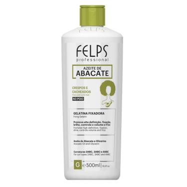 Imagem de Gelatina Azeite de Abacate Fixadora Felps Professional - 500mL