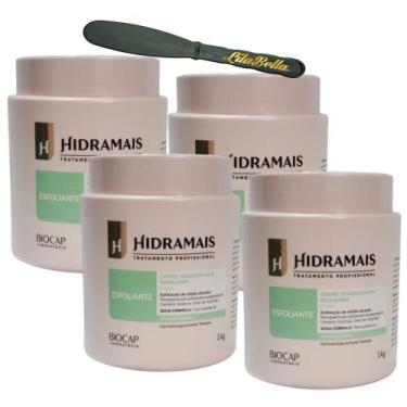 Imagem de 4 Creme Esfoliante Média Abrasão 1KG Hidramais+1UN Espátula