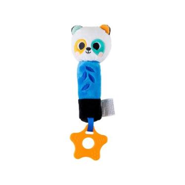 Imagem de Buzininha Com Mordedor Buba Zoo Panda 16137 - Buba, Branco, Azul e Lar