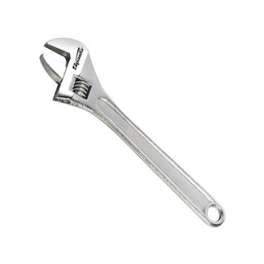 Imagem de Chave Ajustável Inglesa 8 Polegadas 200mm Cromada Forged Steel - Spart
