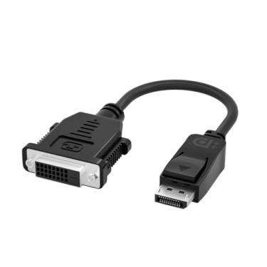 Imagem de Cabo Adaptador Conversor Displayport Para DVI DP DVI-D 1080p 60 Hz