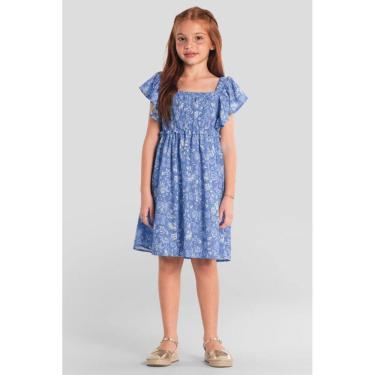Imagem de Vestido infantil menina delicado Mundi