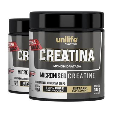 Imagem de Kit 2 Creatina Pura ATP Monohidrata 300g Unilife