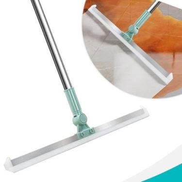 Imagem de Rodo De Silicone 50cm Vassoura Mágica Multiuso Cabo Extensível 1,35m L