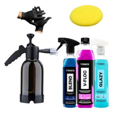 Imagem de Kit Lavagem Espuma V-floc Glazy Blend Vonixx Snow Foam