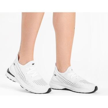 Imagem de Tênis Feminino Academia Caminhada Esportivo Branco BF Shoes Elite-Feminino