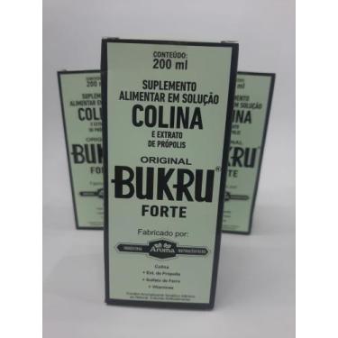 Imagem de Combo 3 Unid Bukru Forte Original 200ml